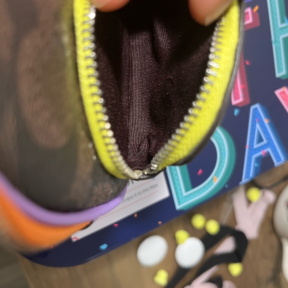 Coach Colorful Mini Backpack Keychain - Picture 7 of 7